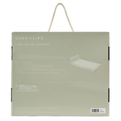 LUXE LIE-ON LOUNGER