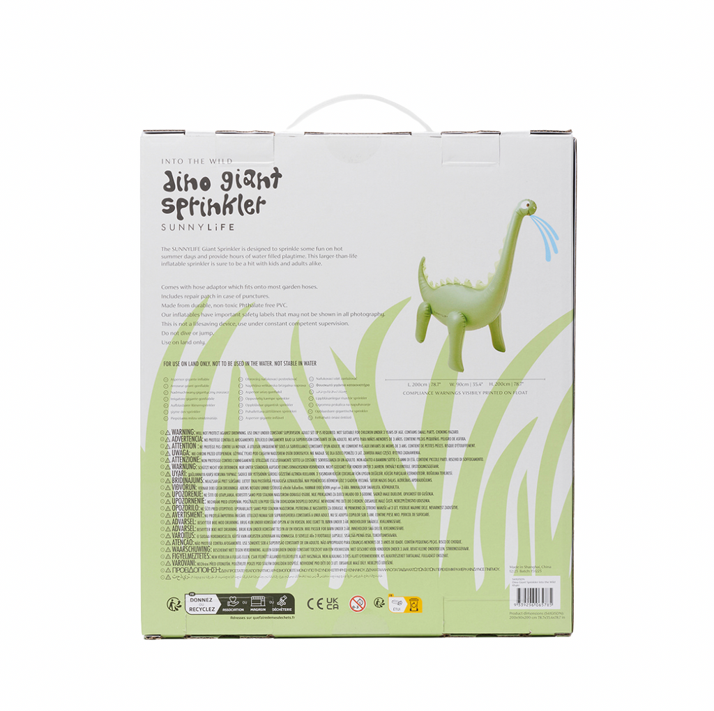 DINO GIANT SPRINKLER